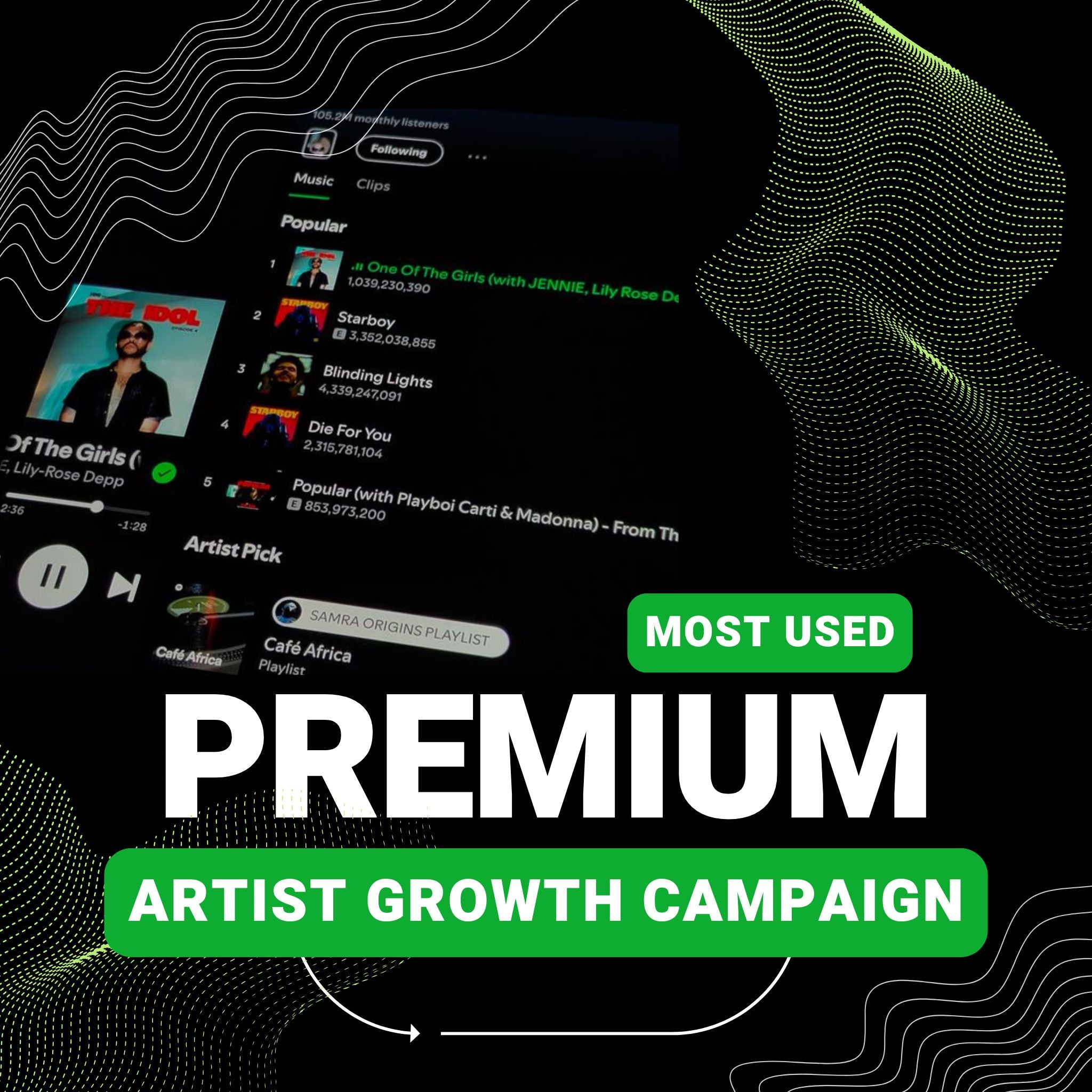 Premium Artist Growth Campaign